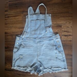 NOBO Overall Denim Shorts